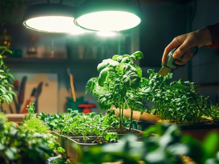 How to Keep Plants Thriving Under Grow Lights