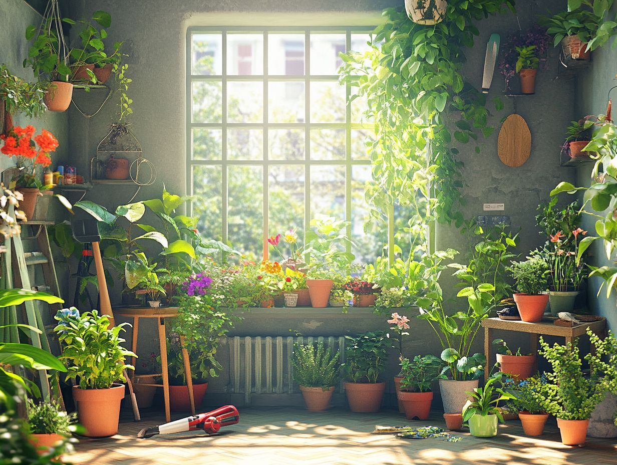 Image depicting frequently asked questions about indoor gardening pest control