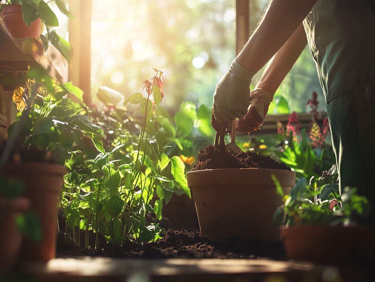 Why is it important to maintain soil health for indoor plants?