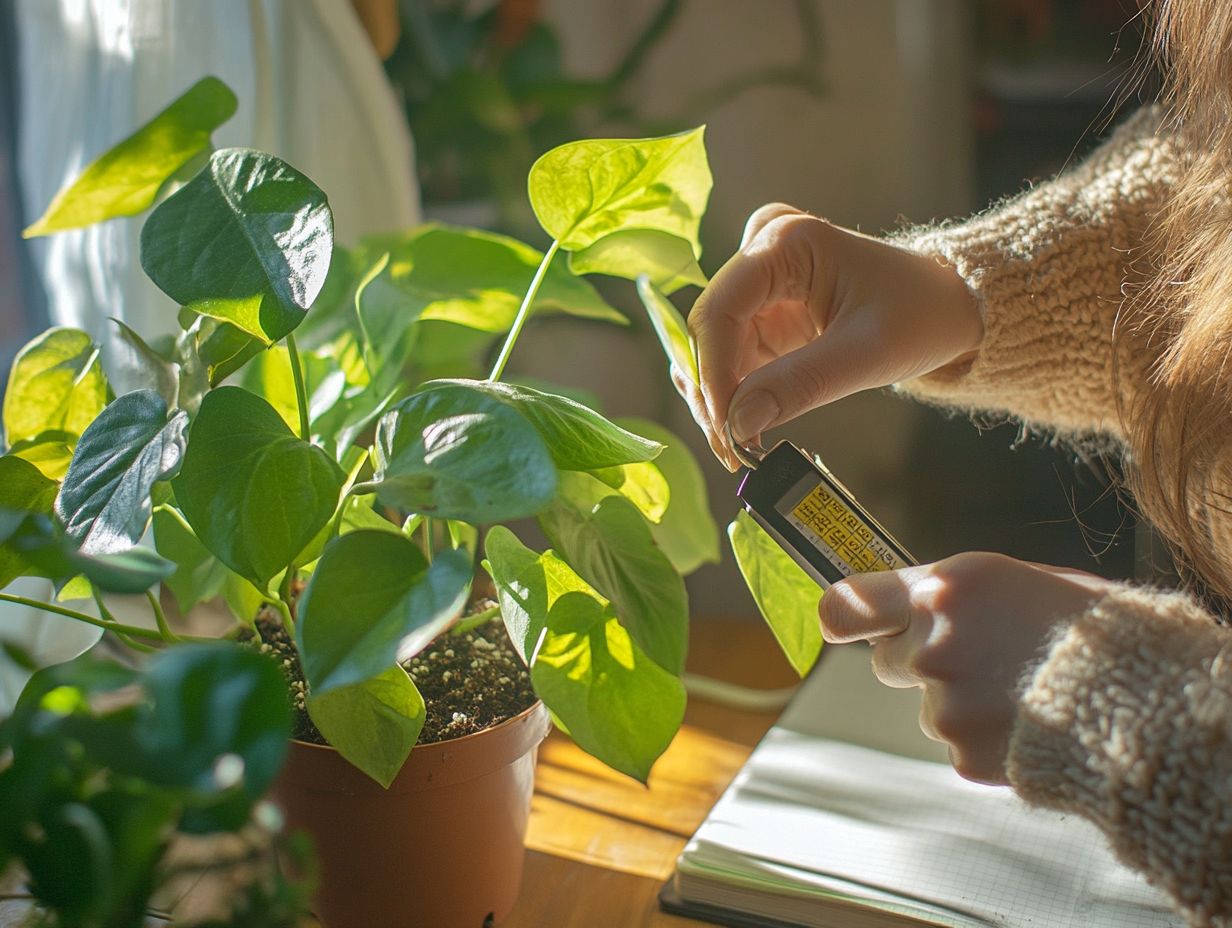 1. How do I know if my indoor plants are healthy?