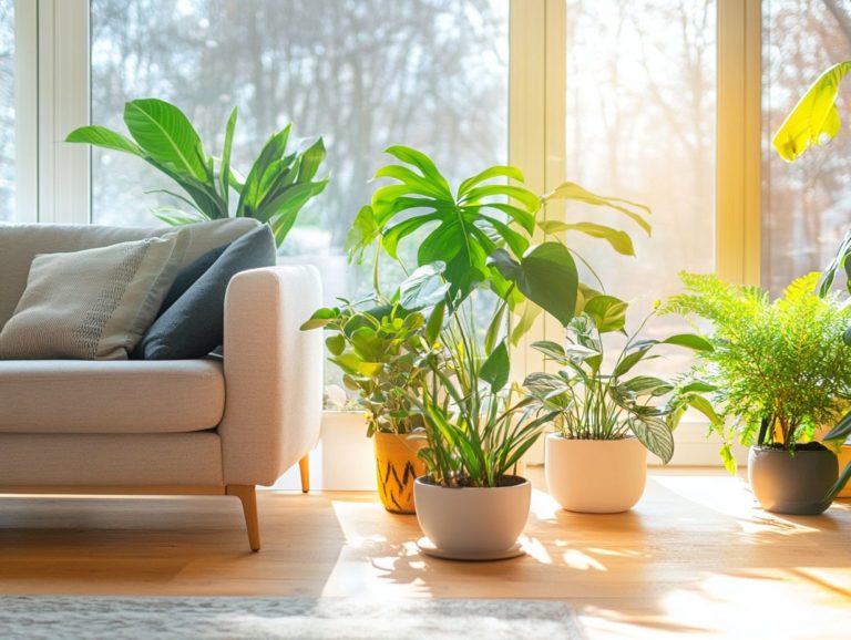 How to Plan Indoor Plant Arrangement?