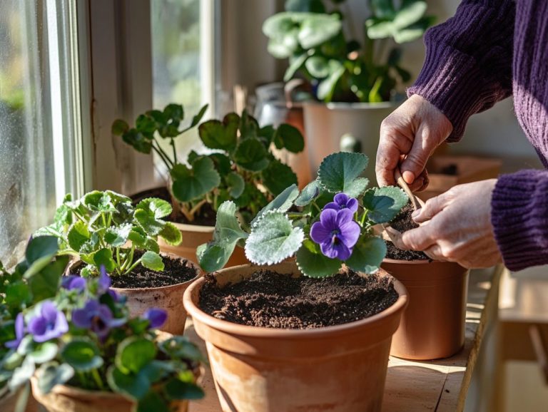 How to Propagate African Violets