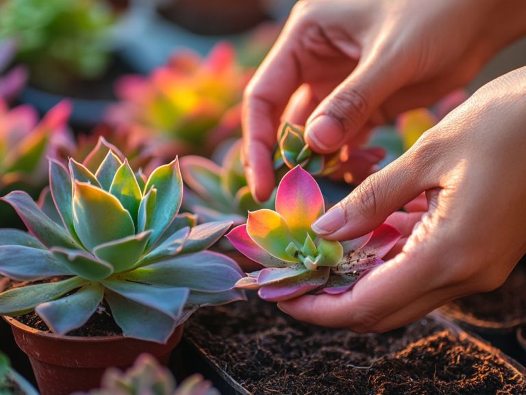 How to Propagate Graptopetalum Plants