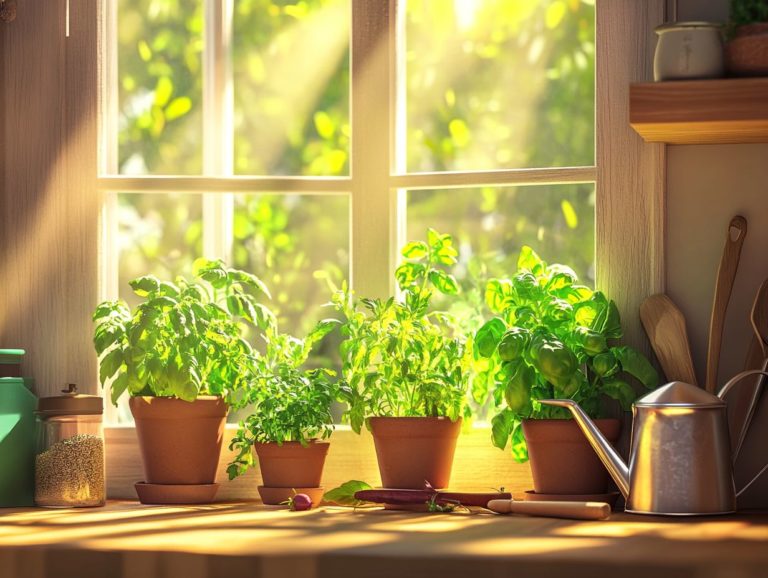 How to Propagate Herbs Indoors