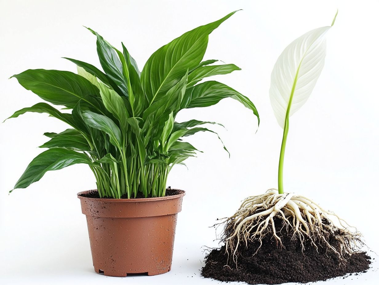 How to propagate peace lilies