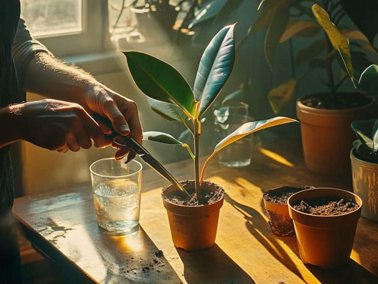 How to Propagate Rubber Plants