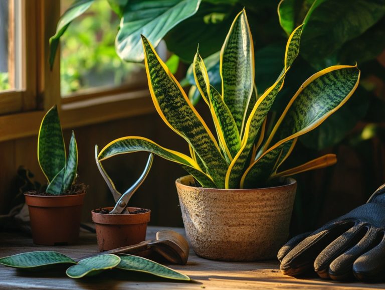 How to Propagate Sansevieria Plants