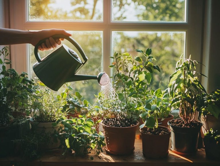 How to Properly Water Indoor Plants in Soil