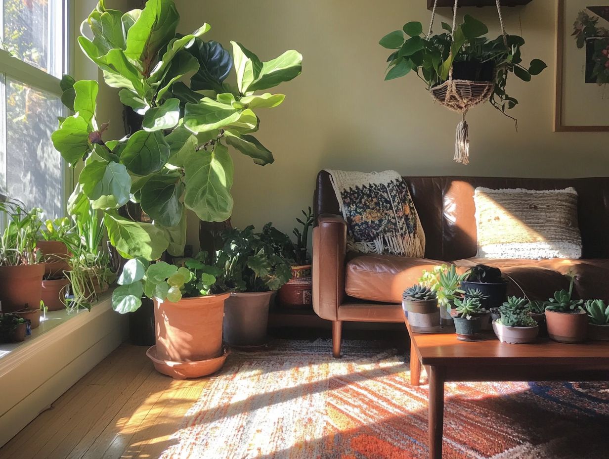 What are the benefits of incorporating indoor plants into my space?