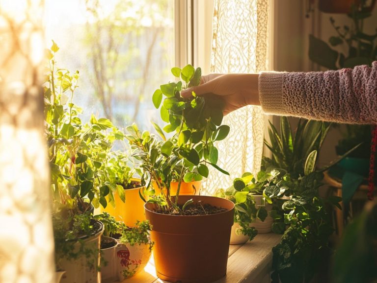 How to Rotate Plants for Even Light