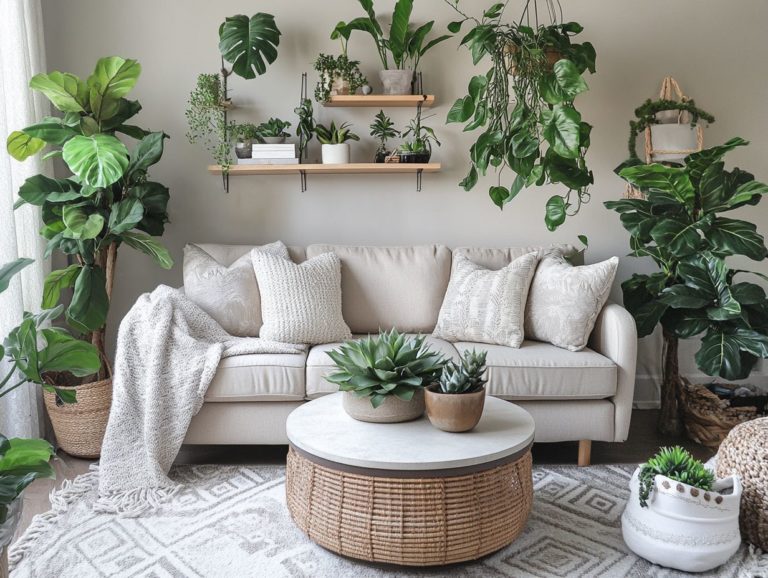 How to Style Faux Plants in Home Decor