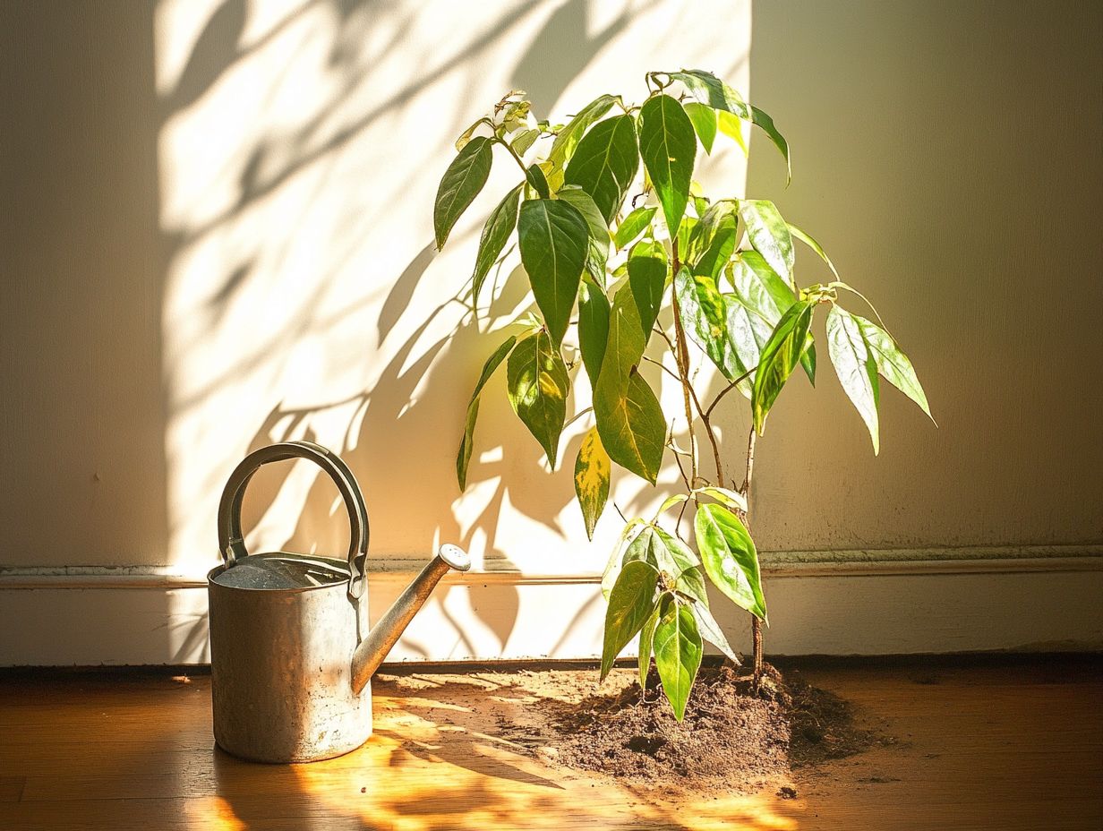 Visual guide to keeping your plants hydrated effectively