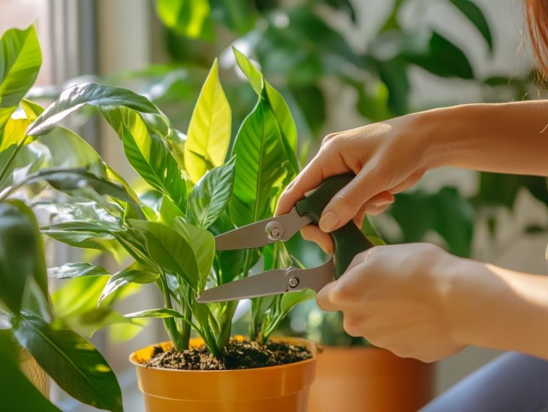 How to Trim Indoor Plants for Better Growth?