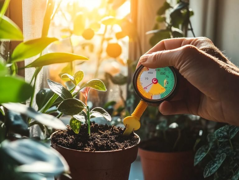 How to Use a Watering Gauge for Indoor Plants