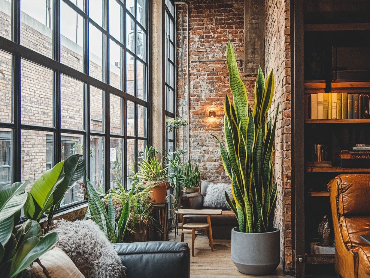 Image of industrial-style indoor plants