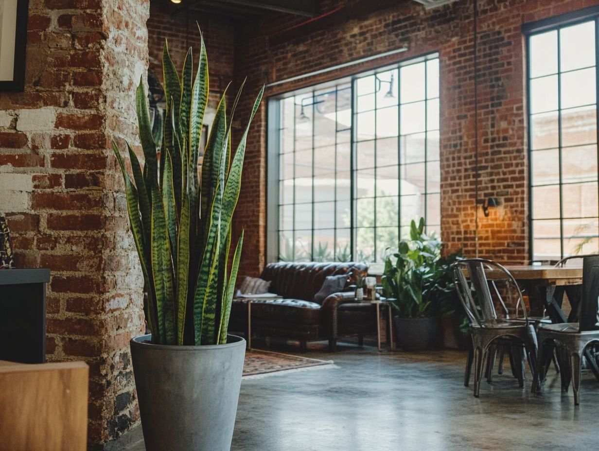 Caring for Indoor Plants in an Industrial Setting