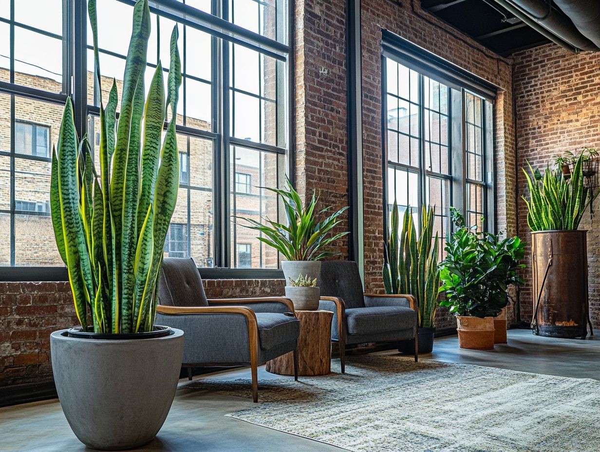 Choosing the Right Plants for Industrial Style