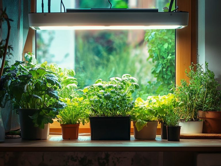 How to Use Light for Indoor Vegetable Gardens