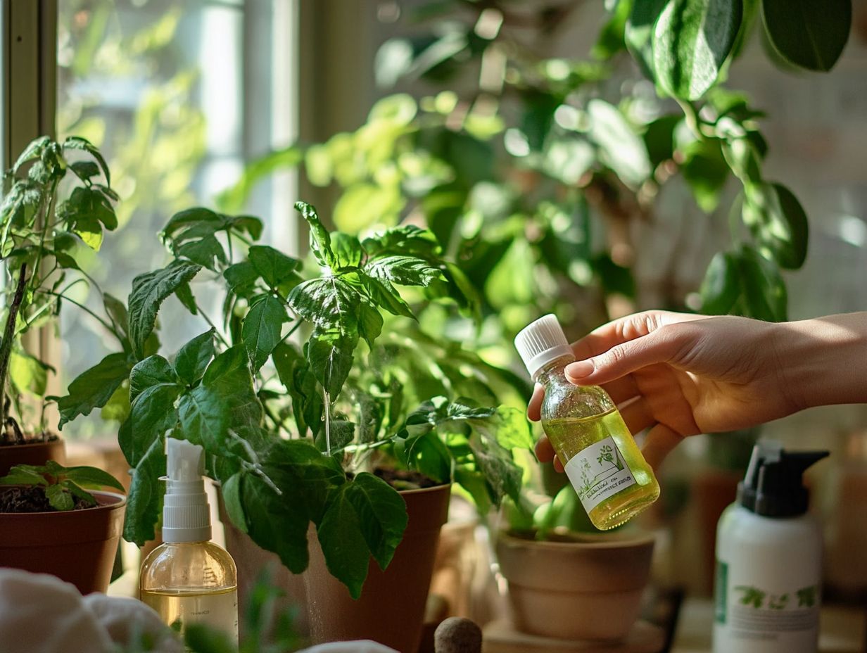 Gardening safely with neem oil