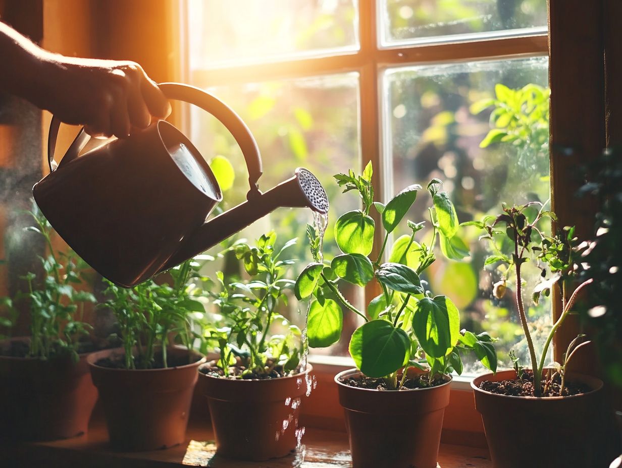 Caring for the Cuttings During the Process