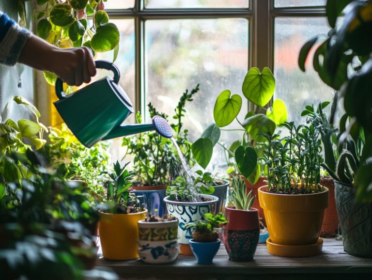 How to Water Your Indoor Garden Correctly