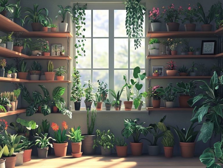 Ideas for Grouping Indoor Plants Together