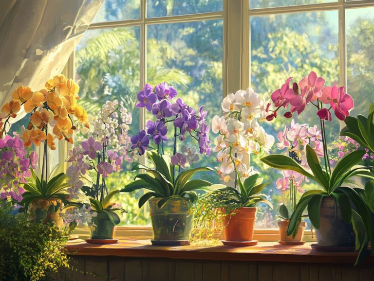 Identifying Light Preferences in Orchids