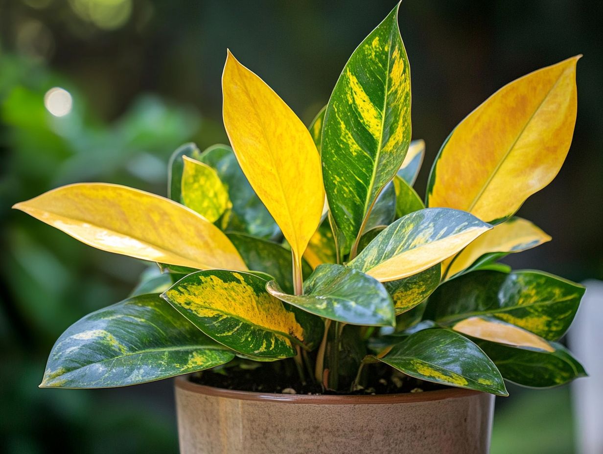 Preventing and Treating Yellow Leaves