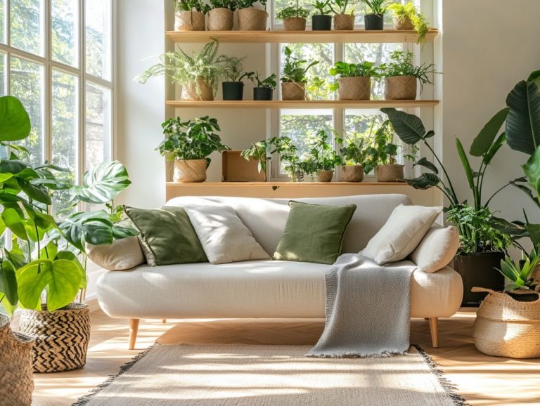 Indoor Plant Decor for Eco-Conscious Homes