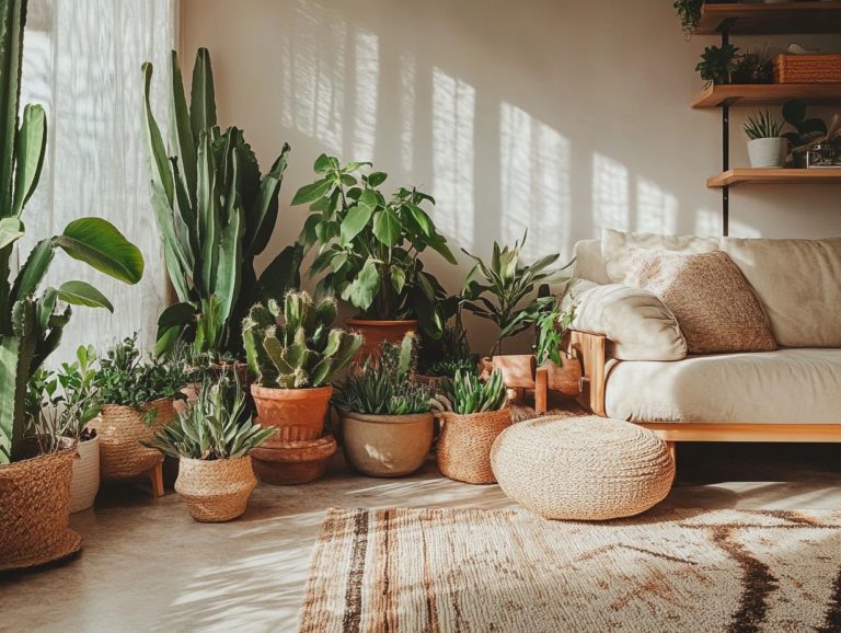 Indoor Plant Decor: Mixing and Matching Styles