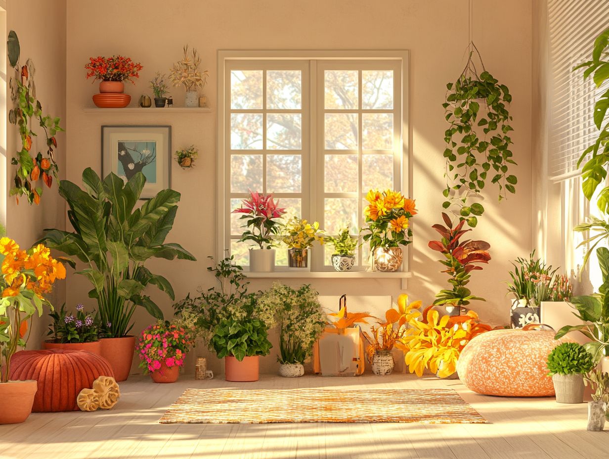 Visual guide of common mistakes in indoor plant care