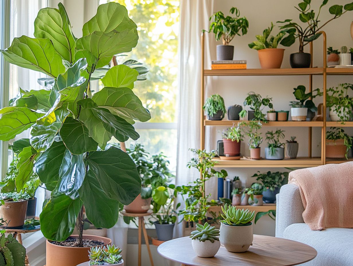 10. Utilizing Vertical Space with Hanging Plants