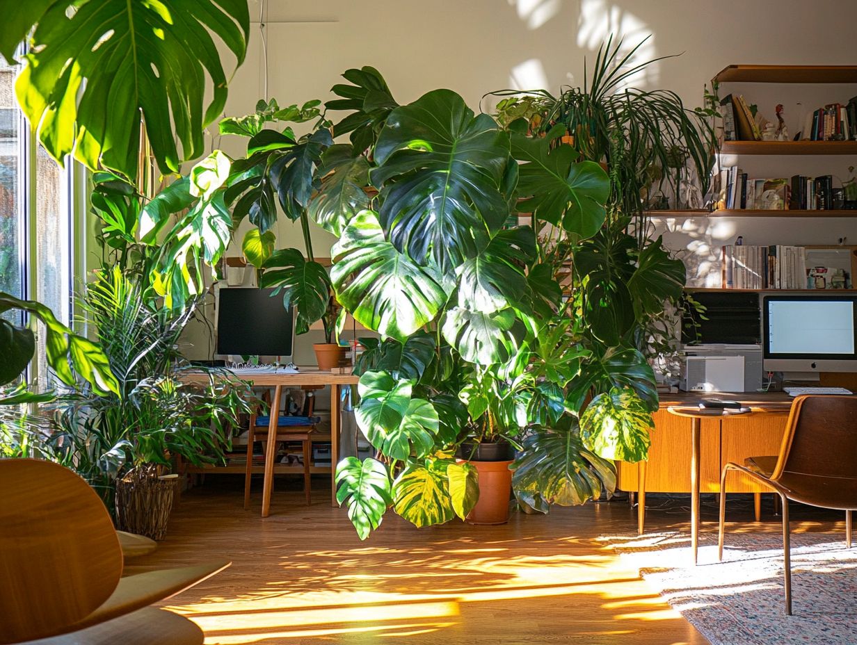 Design Ideas for Using Indoor Plants as Dividers