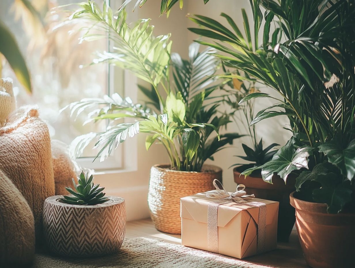 Beautifully arranged hanging plants to elevate your indoor garden.