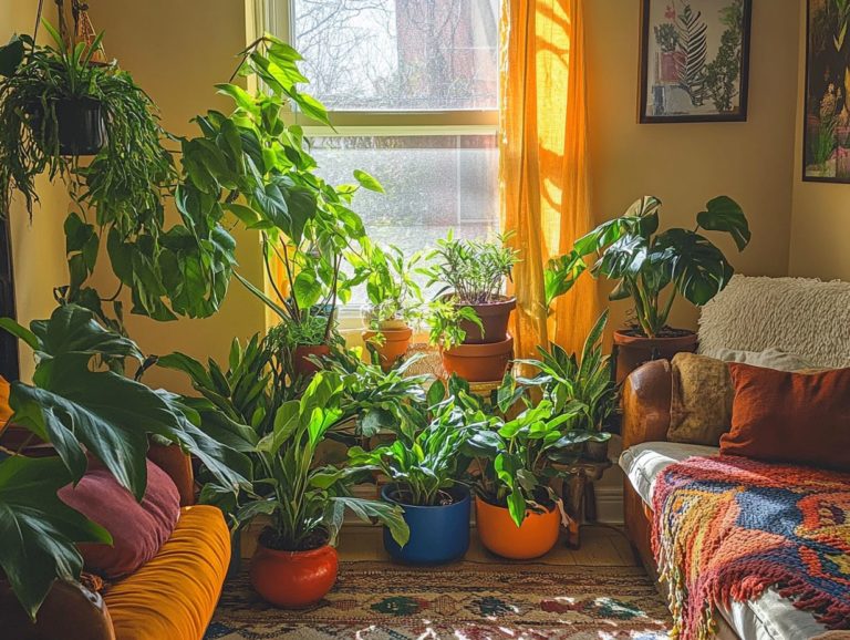 Indoor Plants for Bohemian Decor Style