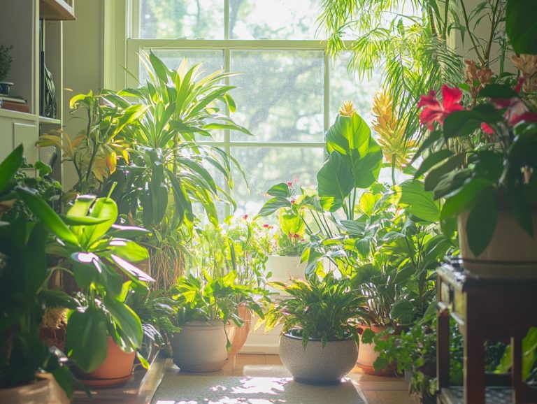 Indoor Plants for Colorful and Lively Spaces