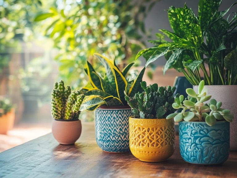 Indoor Plants that Make Beautiful Centerpieces