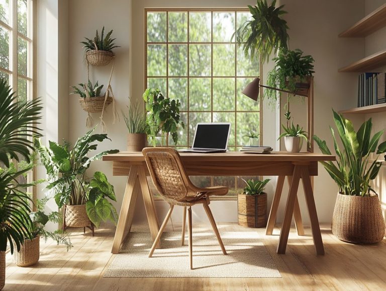 Indoor Plants to Enhance Your Home Office