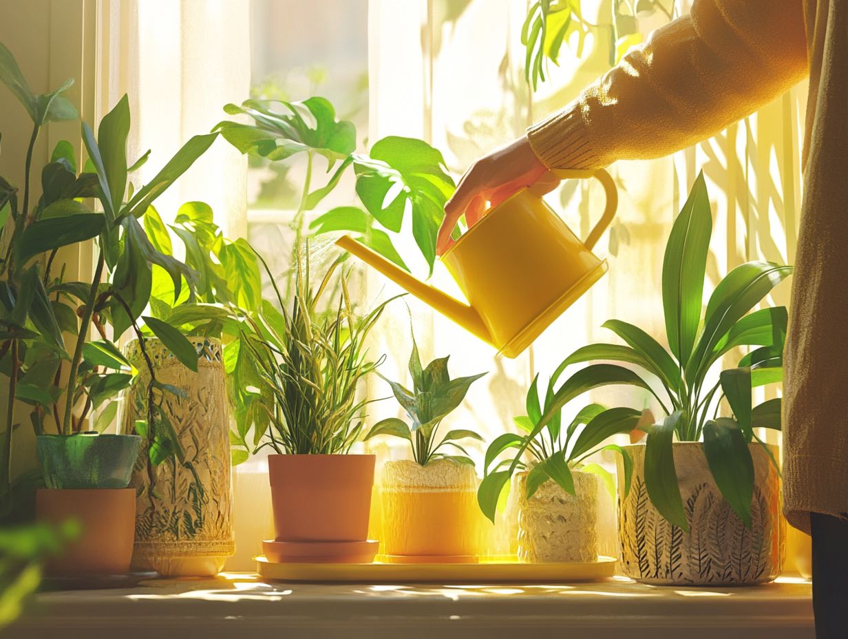 Watering Schedule for Different Types of Houseplants