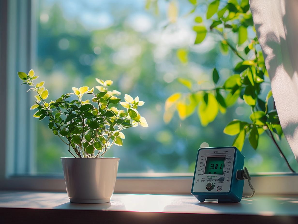 How does light exposure affect the health of plants?