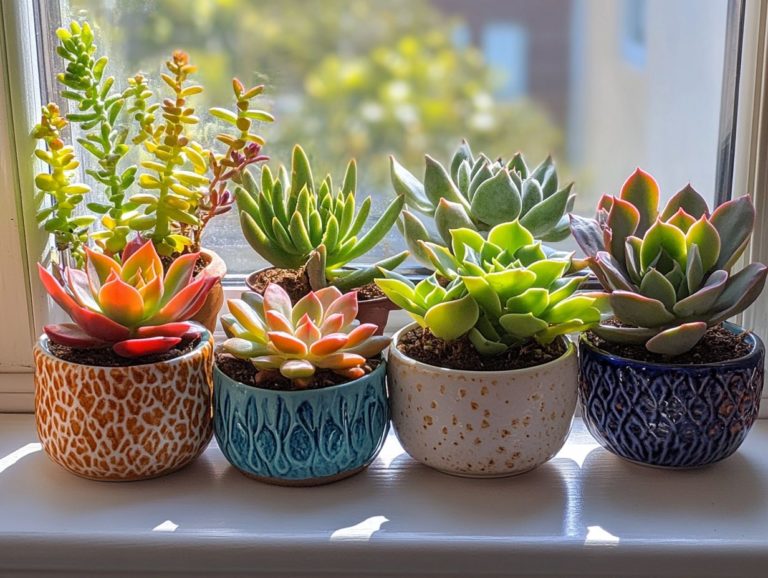 Optimal Light Conditions for Succulents