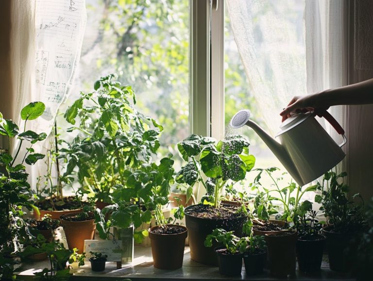 Optimizing Watering for Indoor Vegetables