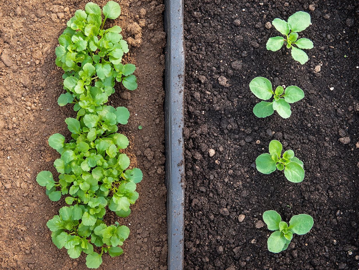 Illustration of Garden Soil Benefits for Plant Growth