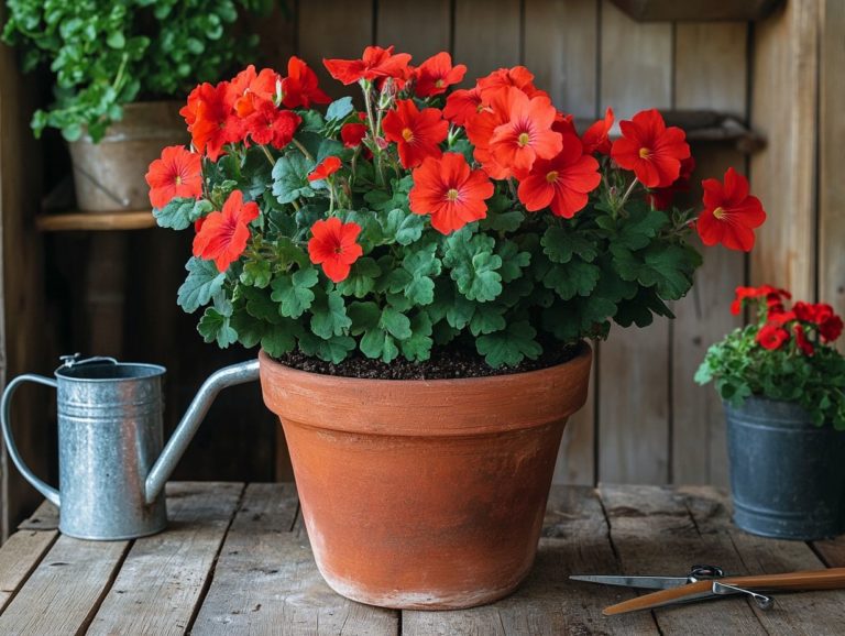 Propagating Geraniums: Tips and Tricks