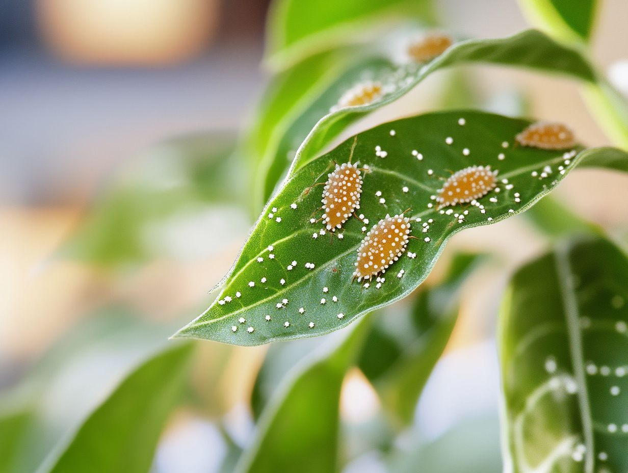 Image of scale insects on indoor plants