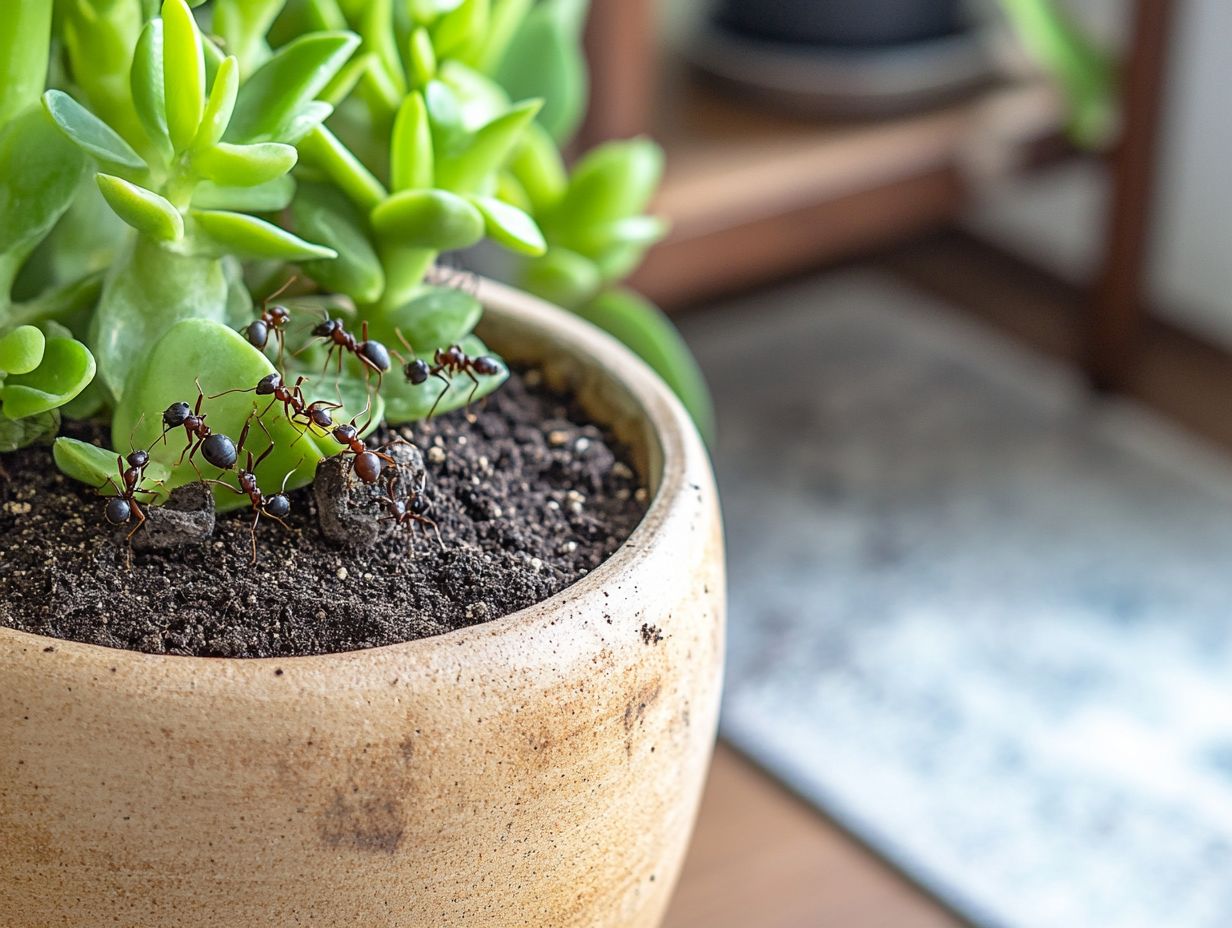 Preventing Ants in Indoor Plants