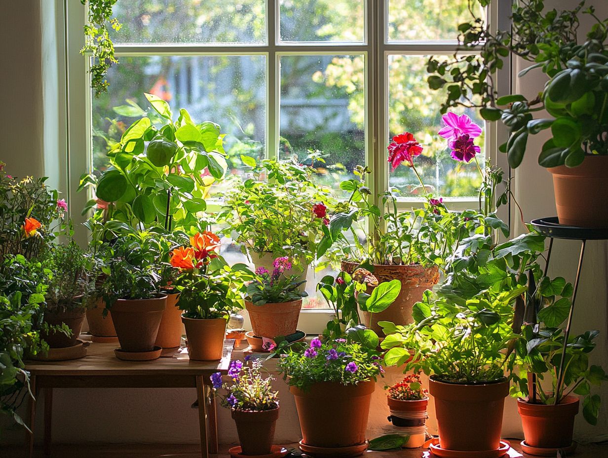 What is companion planting and how does it benefit indoor gardening?