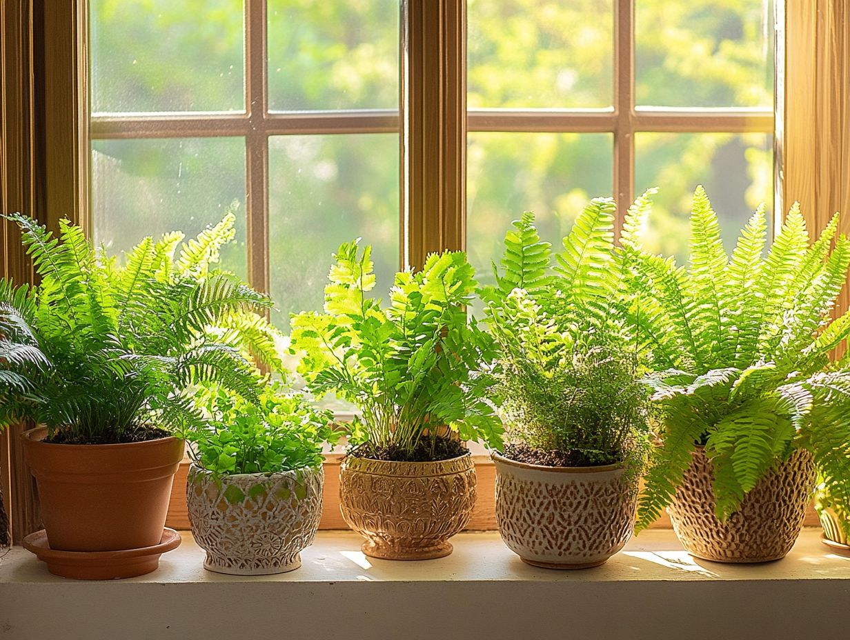 A vibrant Rabbit's Foot Fern showcasing its unique rhizomes.