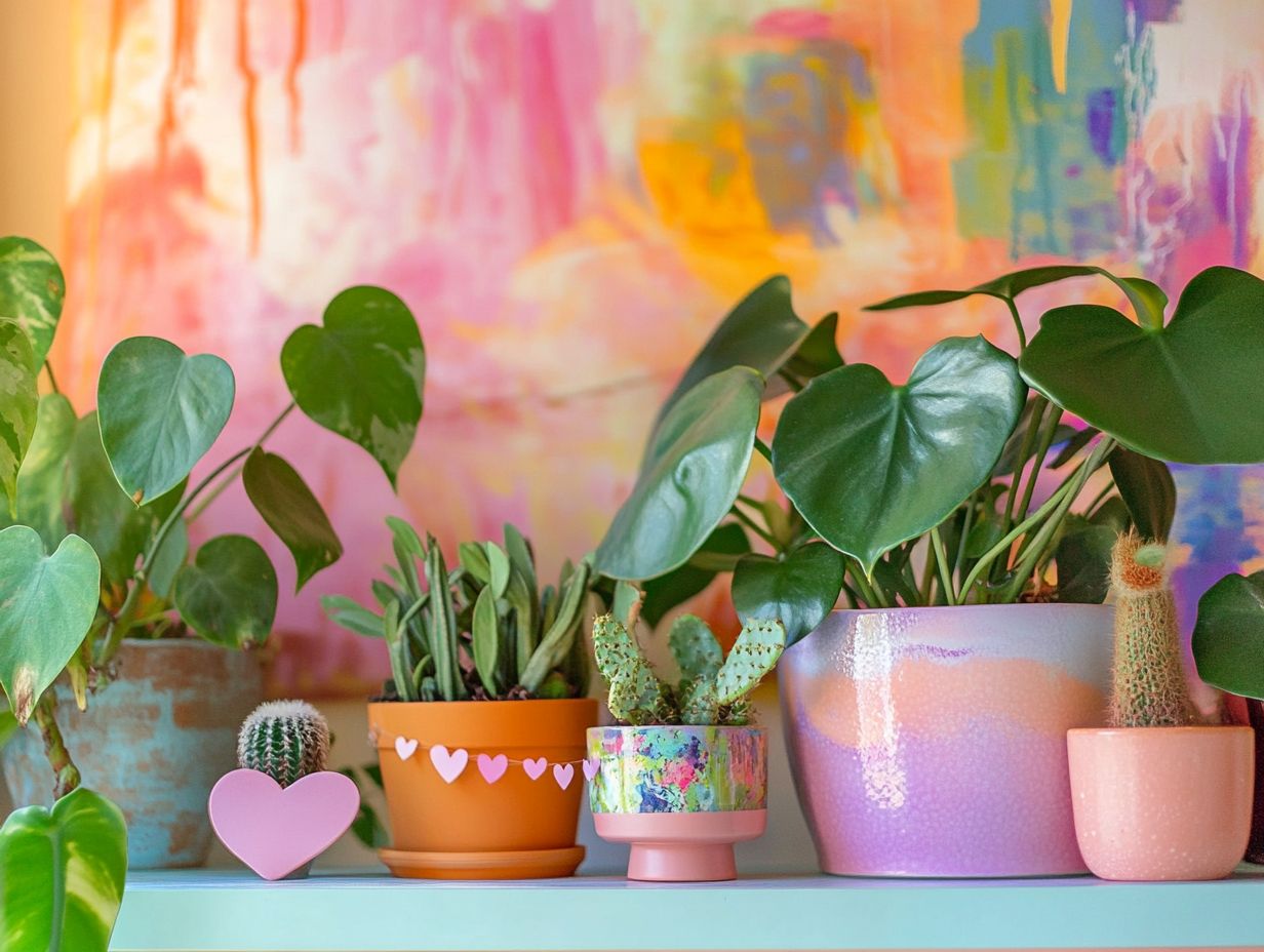 Image showcasing key takeaways on the best indoor plants for art lovers.