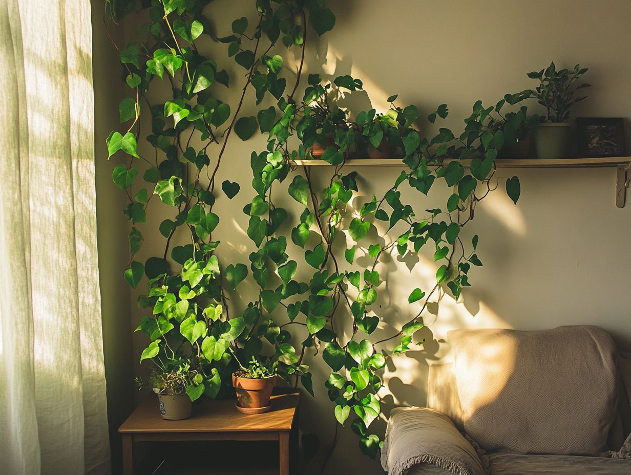 Chinese Money Plant showcasing its lush round leaves